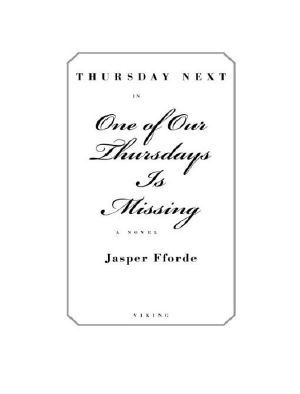 [Thursday Next 06] • Jasper Fforde_Thursday Next_06